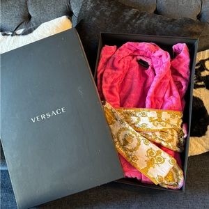 Versace Pink and Good Robe.